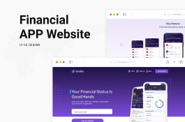Financial APP Website